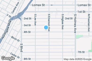Map image of the property - 283 4th St
