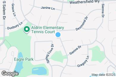 Map image of the property - 800 S Cedarcrest Dr