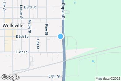 Map image of the property - 614 Poplar St