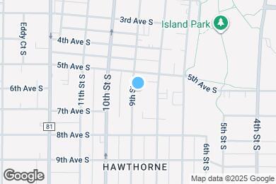 Map image of the property - 604 9th St S