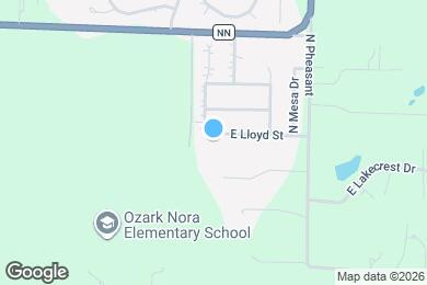 Map image of the property - 1004 E Lloyd St