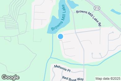 Map image of the property - 6662 Browns Mill Ferry Dr