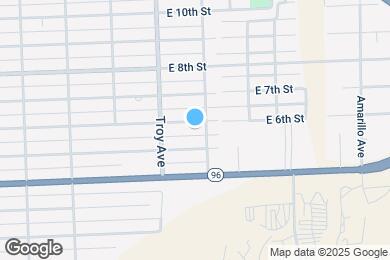 Map image of the property - 2130 E 6th St