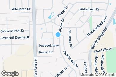 Map image of the property - 3017 Lipizzan Dr