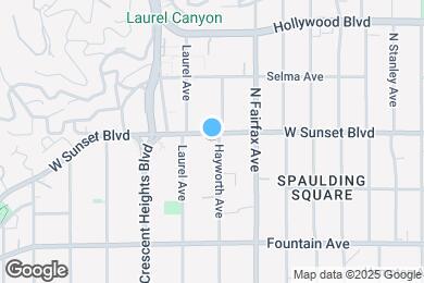 Map image of the property - 7950 West Sunset