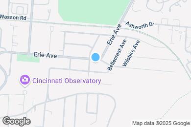 Map image of the property - 3571 Erie Ave