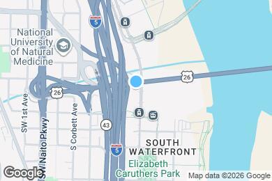 Map image of the property - The Emery Apartments