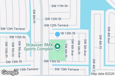 Map image of the property - 703 SW 13th Terrace