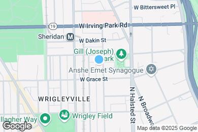 Map image of the property - 3826 N Fremont St