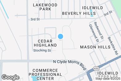 Map image of the property - Champions Quarters Rental Homes