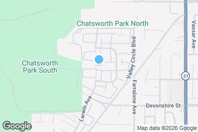 Map image of the property - 10432 Larwin Ave