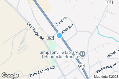 Map image of the property - 715 Ridgemoor Trl