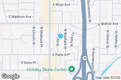 Map image of the property - 393 N Oak St