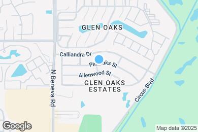 Map image of the property - 3800 Pin Oaks St