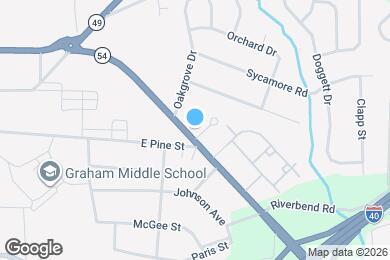 Map image of the property - 508 E Harden St