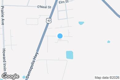 Map image of the property - Rain Tree Estates