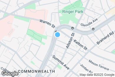 Map image of the property - 1460 Commonwealth Ave