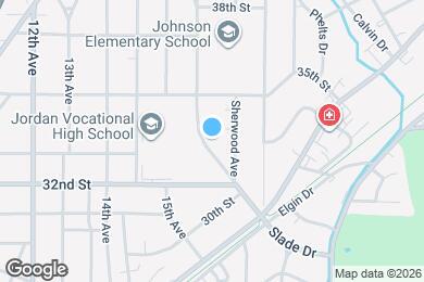 Map image of the property - 3308 Woodlawn Ave