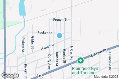 Map image of the property - 864 Harlan St
