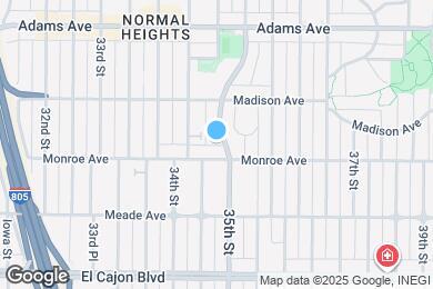 Map image of the property - 4528 35th St