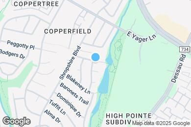 Map image of the property - 1407 Atterbury Ln