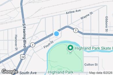 Map image of the property - 1748 Finch St