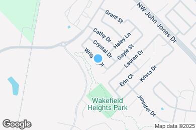 Map image of the property - 713 Wrigley Dr