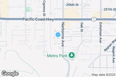 Map image of the property - 25925 Narbonne Ave