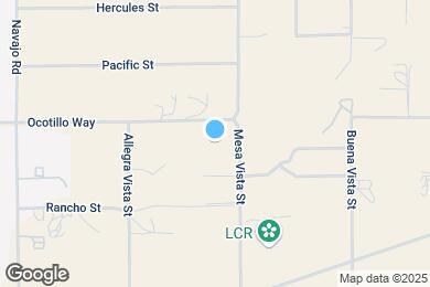 Map image of the property - 22065 Ocotillo Way