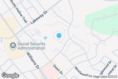 Map image of the property - Mariposa River Bend 55+ Apartment Homes
