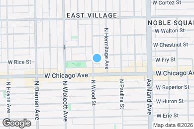 Map image of the property - 819 N Wood St