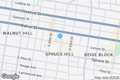 Map image of the property - 232 S 44th St