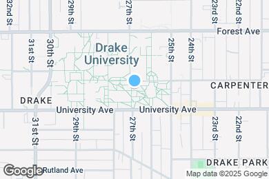 Map image of the property - 2515 University Ave
