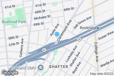 Map image of the property - 5499 Claremont Ave