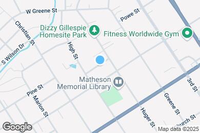 Map image of the property - 105 Brasington Terrace