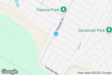 Map image of the property - 10711 Giacconi Dr