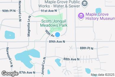 Map image of the property - 11905 90th Ave N