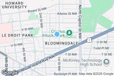 Map image of the property - 2014 1st St NW