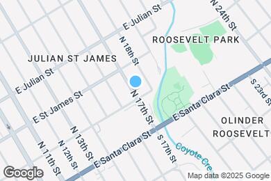 Map image of the property - 114 N 17th St