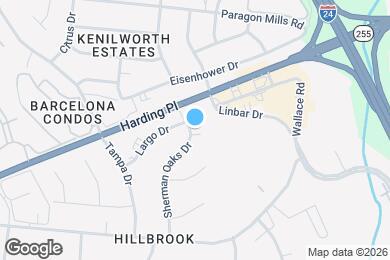 Map image of the property - 4904 Sherman Oaks Dr