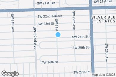 Map image of the property - 2401 SW 31st Ave