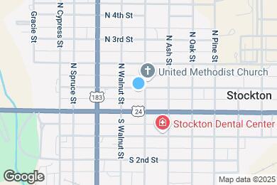 Map image of the property - 521 N 1st St