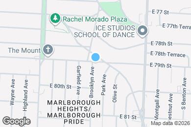 Map image of the property - 7901 Brooklyn Ave