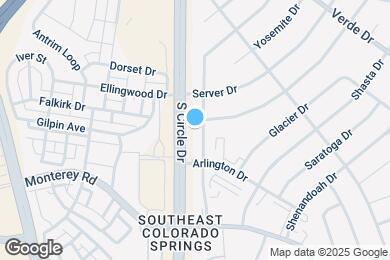 Map image of the property - 1522 Rainier Dr