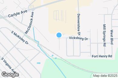 Map image of the property - 537 Vicksburg Dr