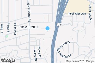 Map image of the property - 1517 E Garfield Ave