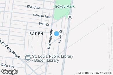 Map image of the property - 715 Doddridge St