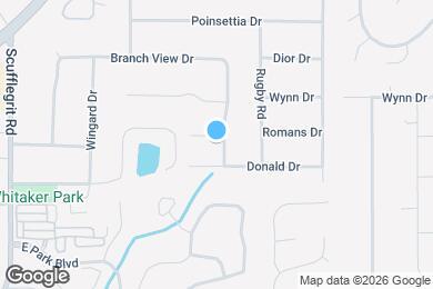 Map image of the property - 1741 Branch View Dr