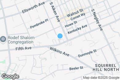 Map image of the property - 941 Saint James St