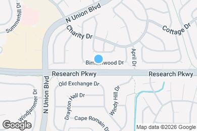 Map image of the property - 3455 Birnamwood Dr